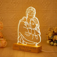 Personalized 3D Photo Night Light