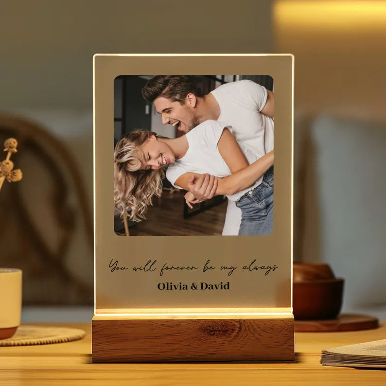 Personalized Custom Photo Lamp