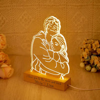 Personalized 3D Photo Night Light