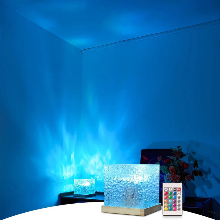 Ocean Water Ripple Aura Lamp