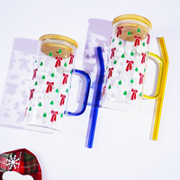 Christmas Cheer Glass Tumbler Set (Set of 2)