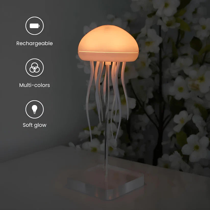 Glowy Night™ Floating Jellyfish Lamp