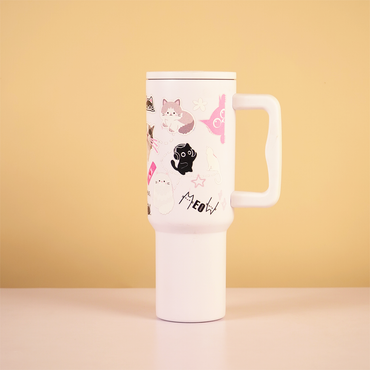 “Kitty Paw Tumbler – Leak-Proof & Stylish”