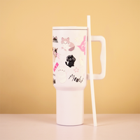 “Kitty Paw Tumbler – Leak-Proof & Stylish”