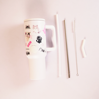 “Kitty Paw Tumbler – Leak-Proof & Stylish”