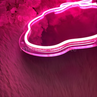 Cute Bow Neon Mirror — Acrylic LED Vanity Mirror