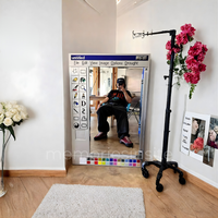 MS Paint Aesthetic Acrylic Mirror — Retro Windows Style Wall Mirror