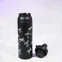 Midnight Elegance Bottle – Timeless Design with Modern Functionality- Black