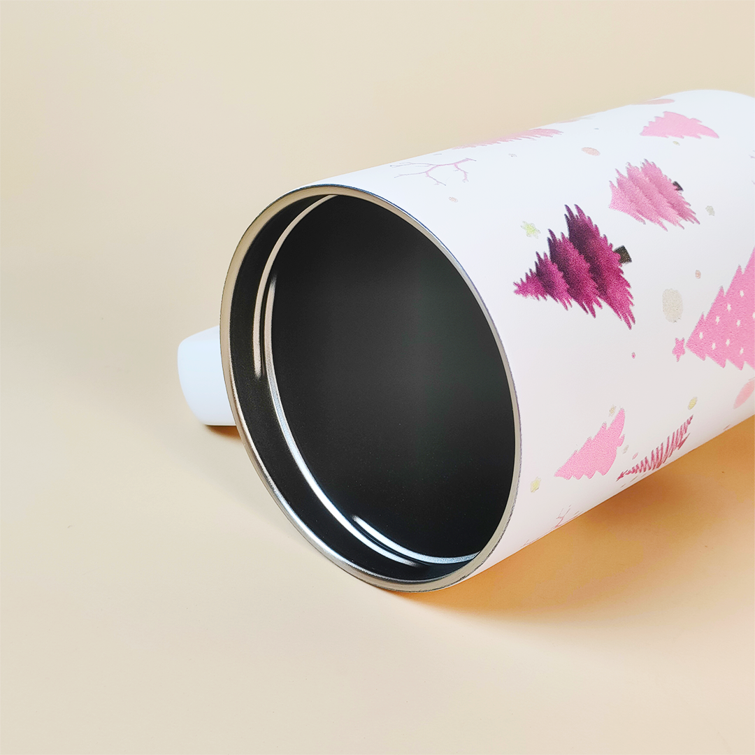 Christmas Forest Themed Tumbler