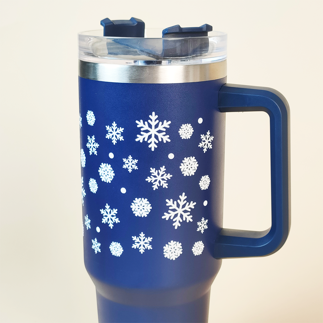 Snow Flakes Tumbler