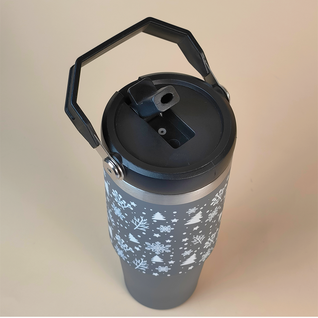 Snow Forest Winter Tumbler