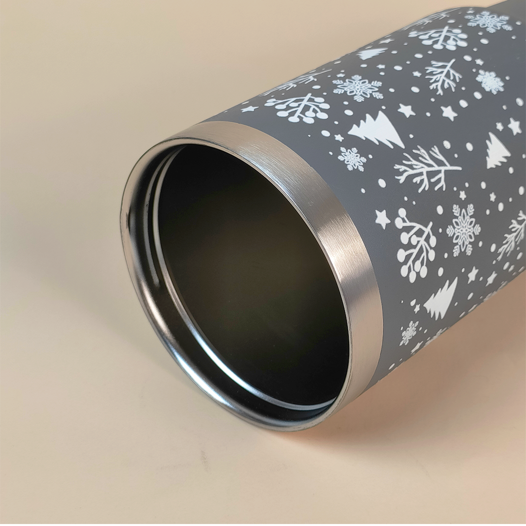 Snow Forest Winter Tumbler