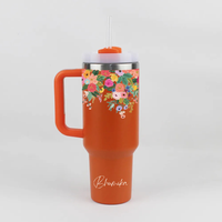 Personalized BotaniCup™ Tumbler with Straw & Lid