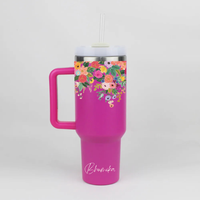 Personalized BotaniCup™ Tumbler with Straw & Lid