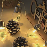 Christmas Tree Globe Patio string Lights