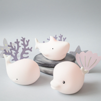 Cute Ocean Nursery Silicone Night Light Pack of 6