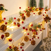 Christmas PineCones String Lights