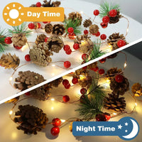 Christmas PineCones String Lights