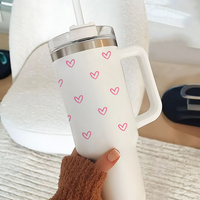 Personalized LoveSip™ Tumbler with Straw & Lid