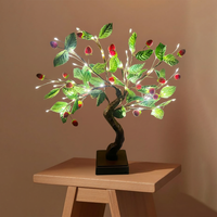 LED Decorative Fruit & Leaf Bonsai Tree Light – 40 cm