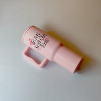 “Soft Girl Era Tumbler – Leak-Proof & Stylish”