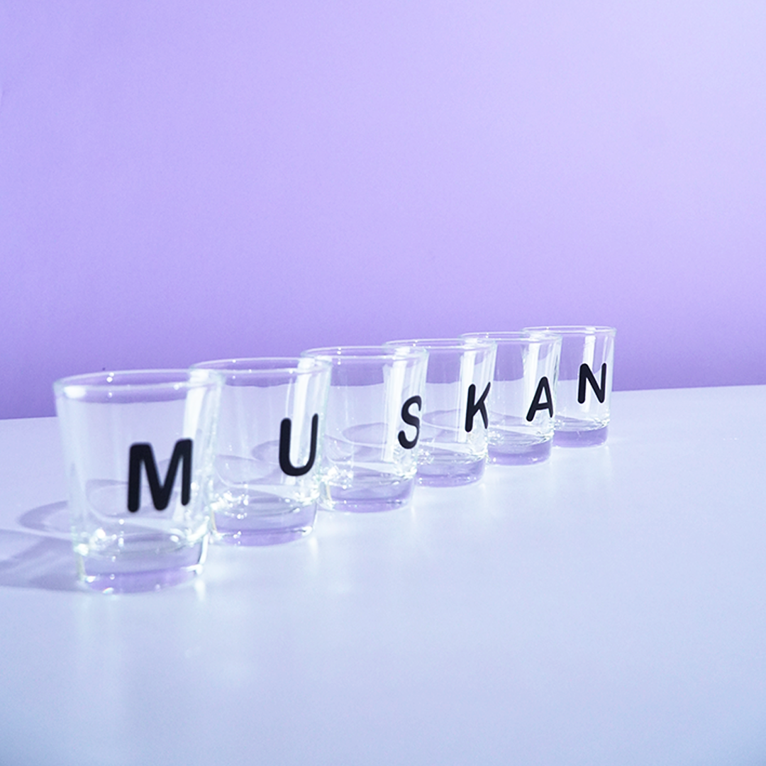 Personalized Alphabet Shot Glass Set – Custom Name Glasses for Gifting & Parties