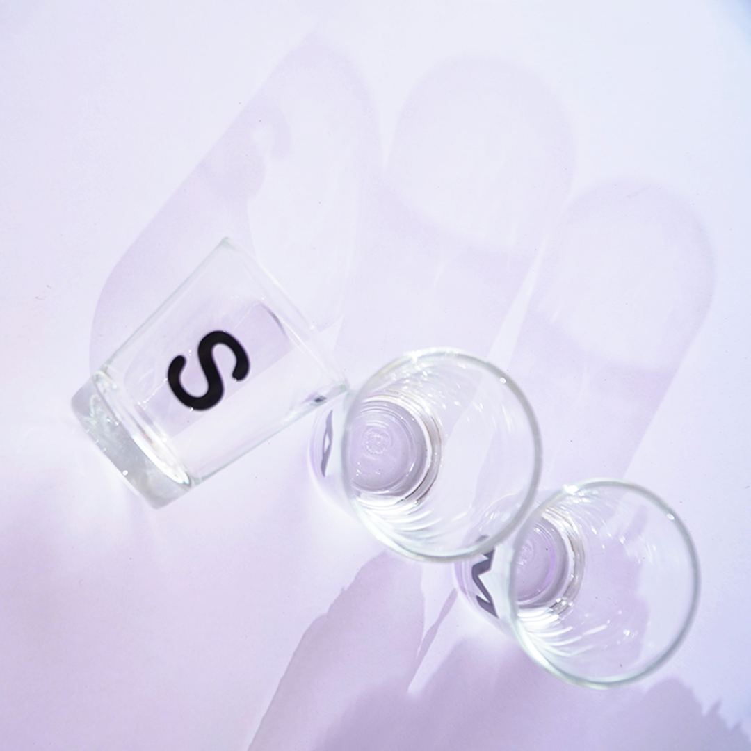 Personalized Alphabet Shot Glass Set – Custom Name Glasses for Gifting & Parties