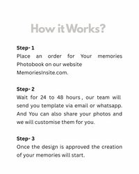 Personalized Your Memories Photobook ( COD not applicable )